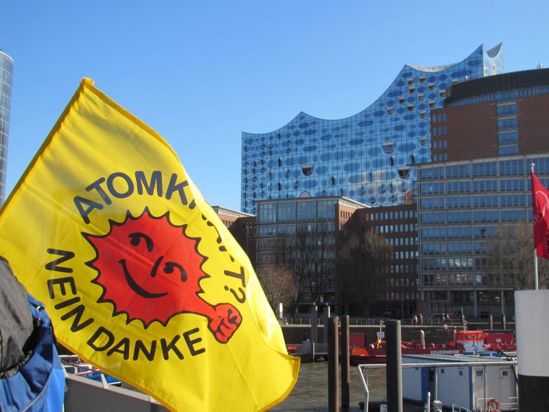 Demonstration zum Fukushima-Jahrestag in Hamburg 2017